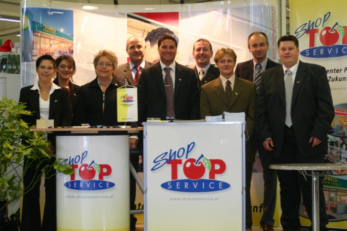 2004 - Shop Top Service Messeauftritt Salzburg